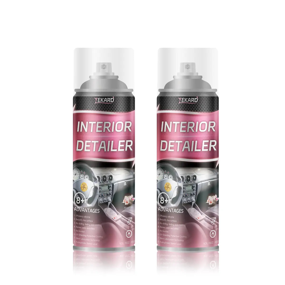 TEKARD Detailer - The Ultimate Waterless Spray Wax for Enhanced Protection of Vinyl, Rubber, and Leather Surfaces in Your Car