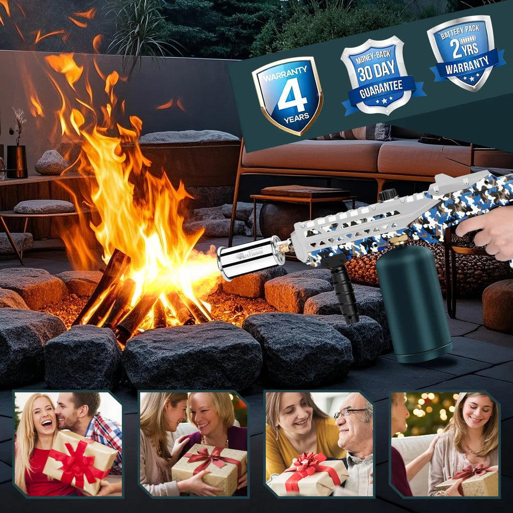 Unleash Your Inner Chef with the ARTFLAMM Powerful Propane Torch Gun – The Ultimate Multi-Use Tool for Campfires, BBQs, and More!