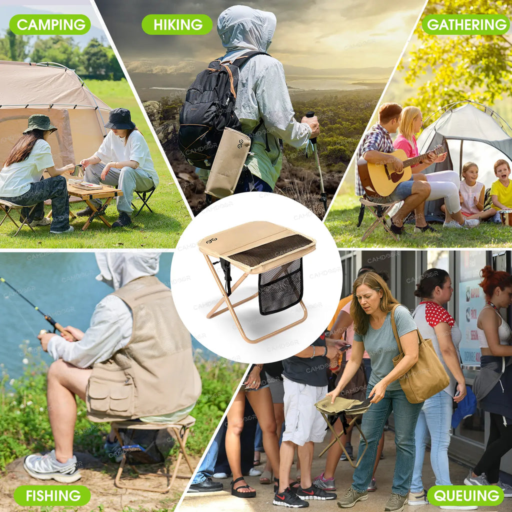 Experience Ultimate Comfort with the Camdoor Ultra-Lightweight Folding Sports Chair - Perfect for Outdoor Adventures!