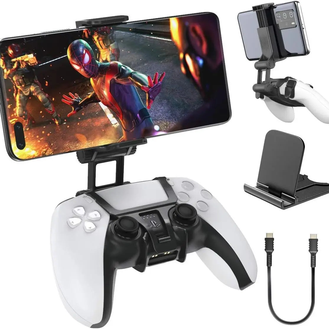Transform Your PS5 Controller with the OIVO Mobile Gaming Phone Mount Clip – Perfect for On-the-Go Remote Play!