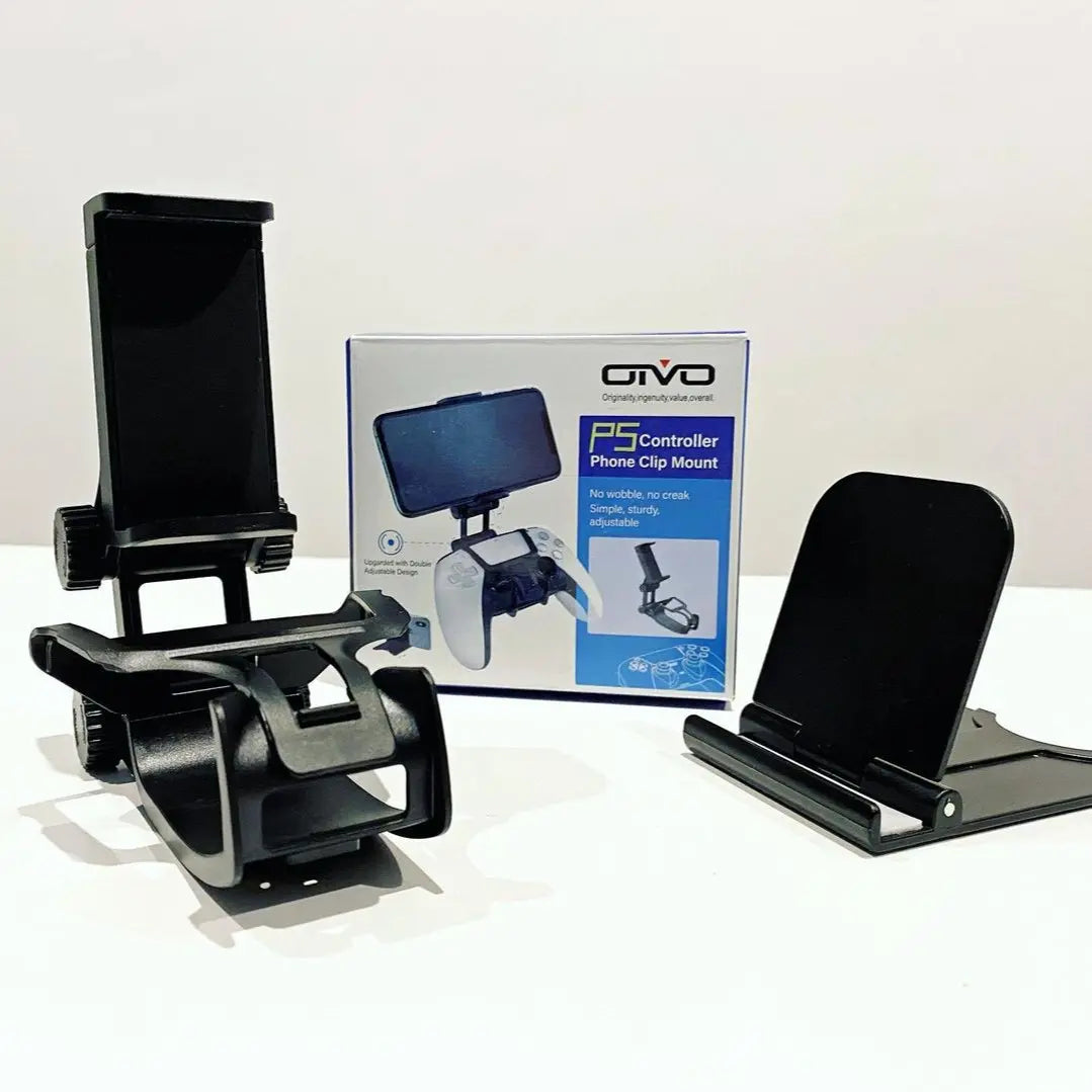 Transform Your PS5 Controller with the OIVO Mobile Gaming Phone Mount Clip – Perfect for On-the-Go Remote Play!
