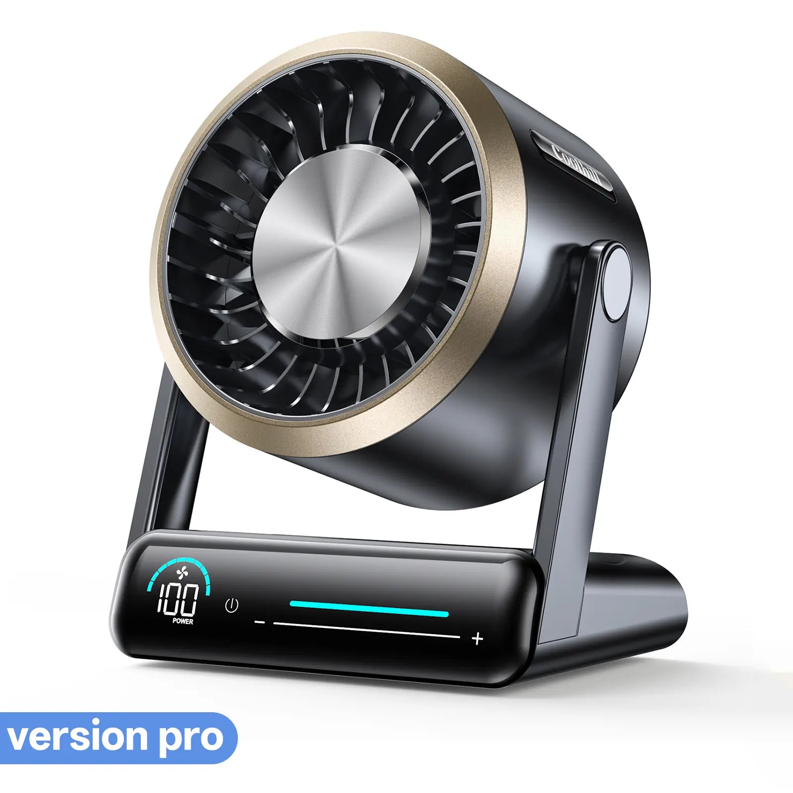 Experience Ultimate Comfort with the Coolhill 100-Speed Turbo Desktop Fan – Perfect for Home, Office, and Travel!