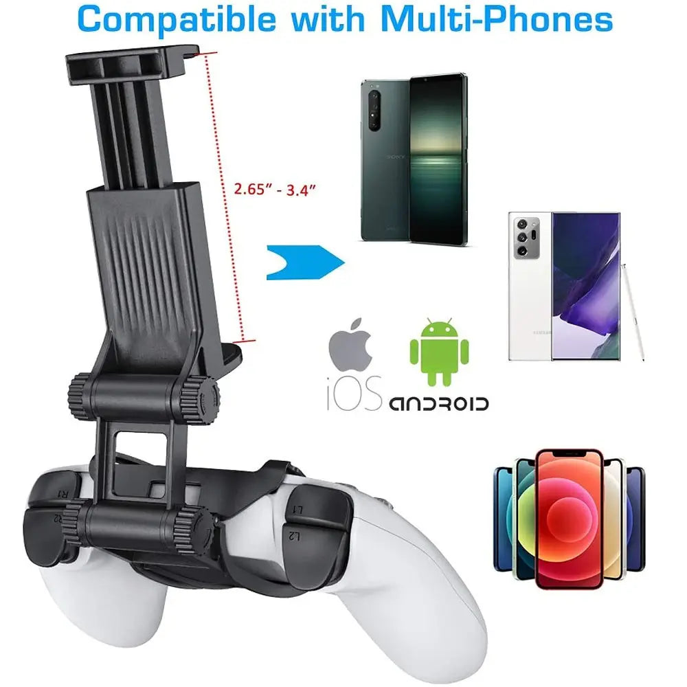 Transform Your PS5 Controller with the OIVO Mobile Gaming Phone Mount Clip – Perfect for On-the-Go Remote Play!