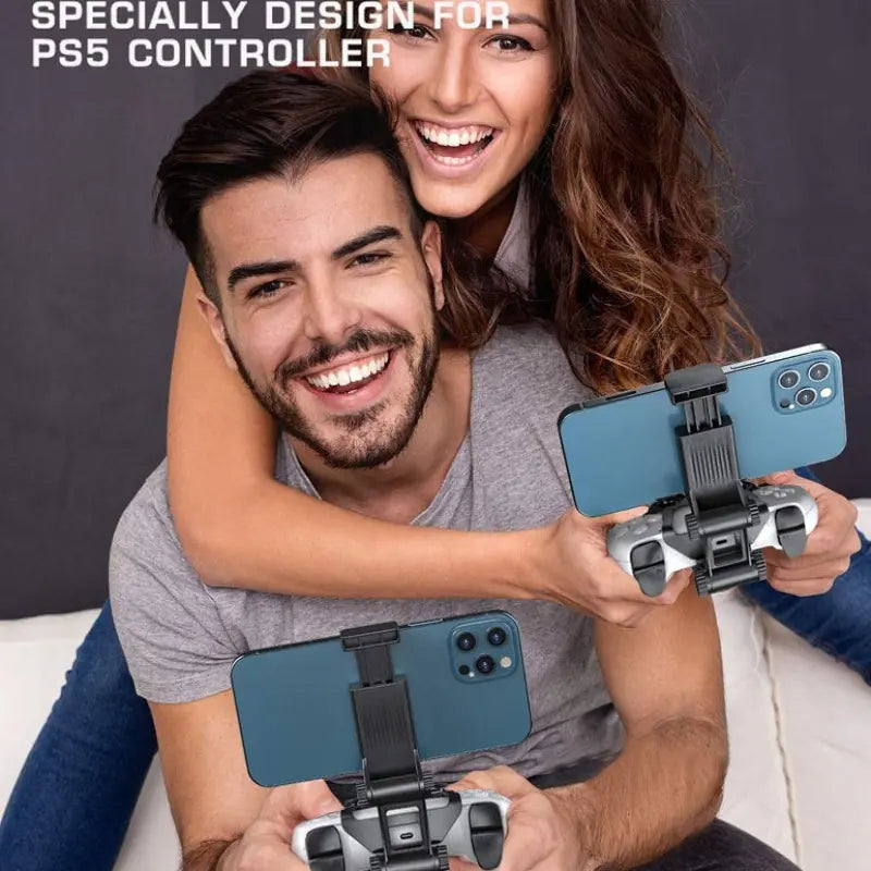 Transform Your PS5 Controller with the OIVO Mobile Gaming Phone Mount Clip – Perfect for On-the-Go Remote Play!