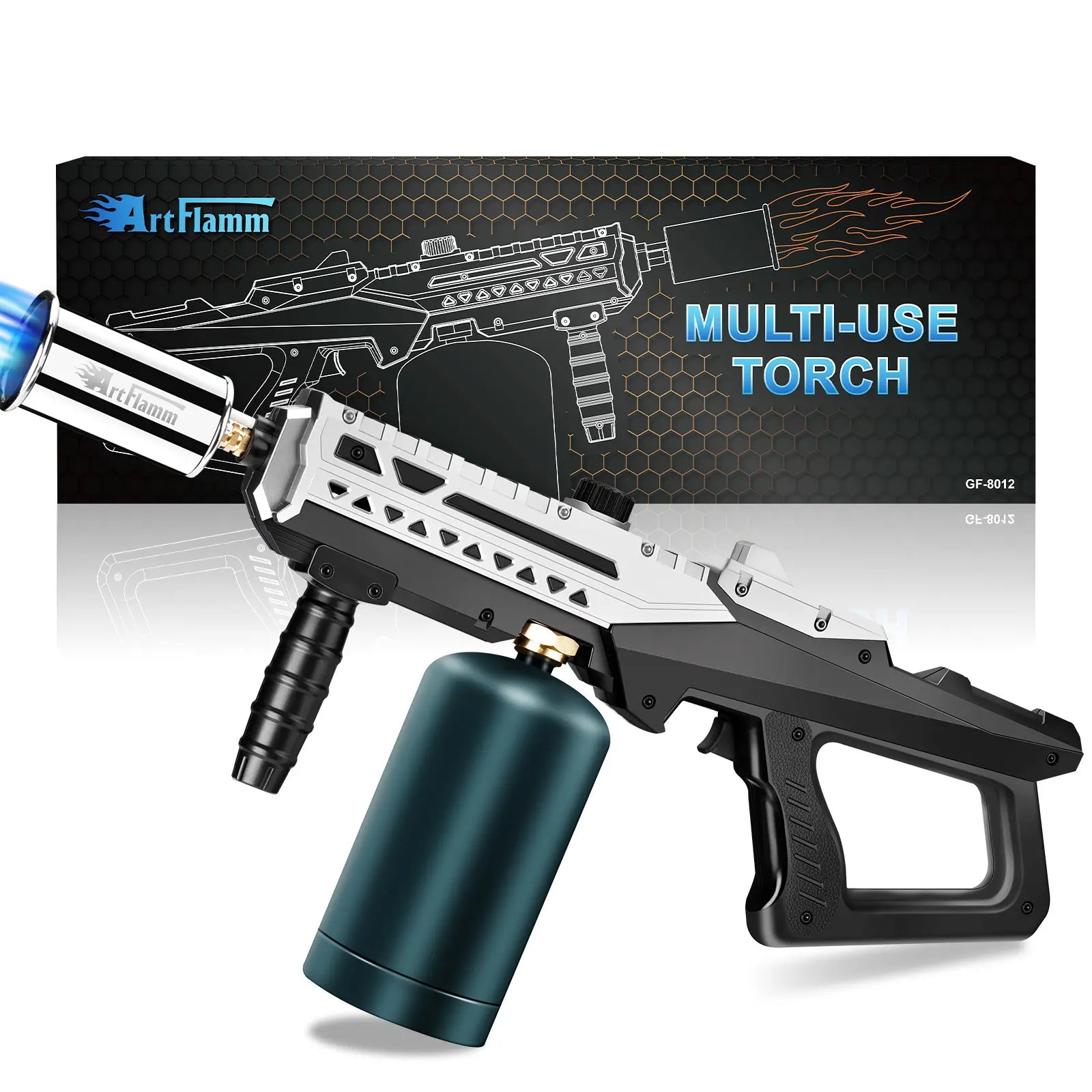 Unleash Your Inner Chef with the ARTFLAMM Powerful Propane Torch Gun – The Ultimate Multi-Use Tool for Campfires, BBQs, and More!