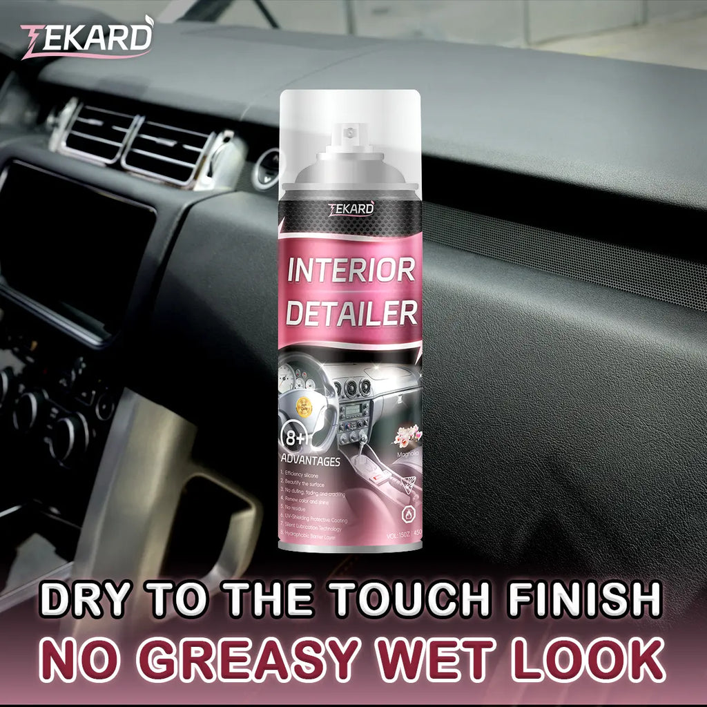 TEKARD Detailer - The Ultimate Waterless Spray Wax for Enhanced Protection of Vinyl, Rubber, and Leather Surfaces in Your Car