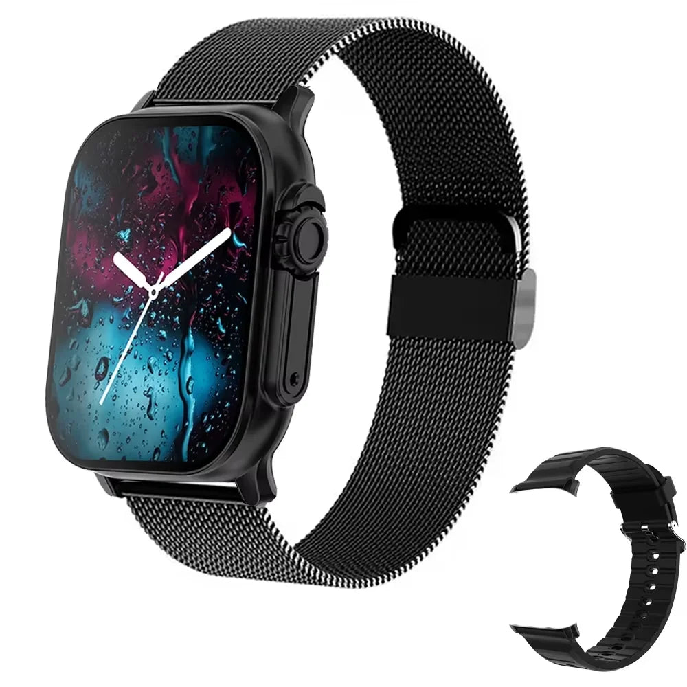 Discover the LAXASFIT X10 Ultra Smartwatch: Your Ultimate Fitness Companion with Bluetooth Calling, Heart Rate Monitoring, and Stylish Design for Men and Women