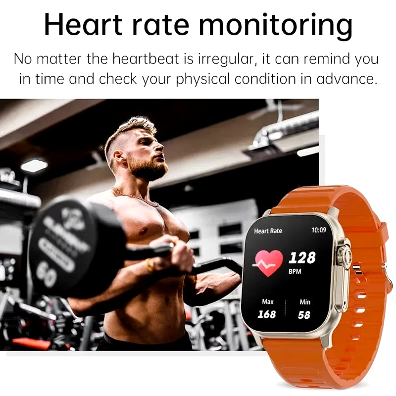 Discover the LAXASFIT X10 Ultra Smartwatch: Your Ultimate Fitness Companion with Bluetooth Calling, Heart Rate Monitoring, and Stylish Design for Men and Women