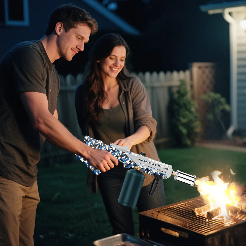 Unleash Your Inner Chef with the ARTFLAMM Powerful Propane Torch Gun – The Ultimate Multi-Use Tool for Campfires, BBQs, and More!