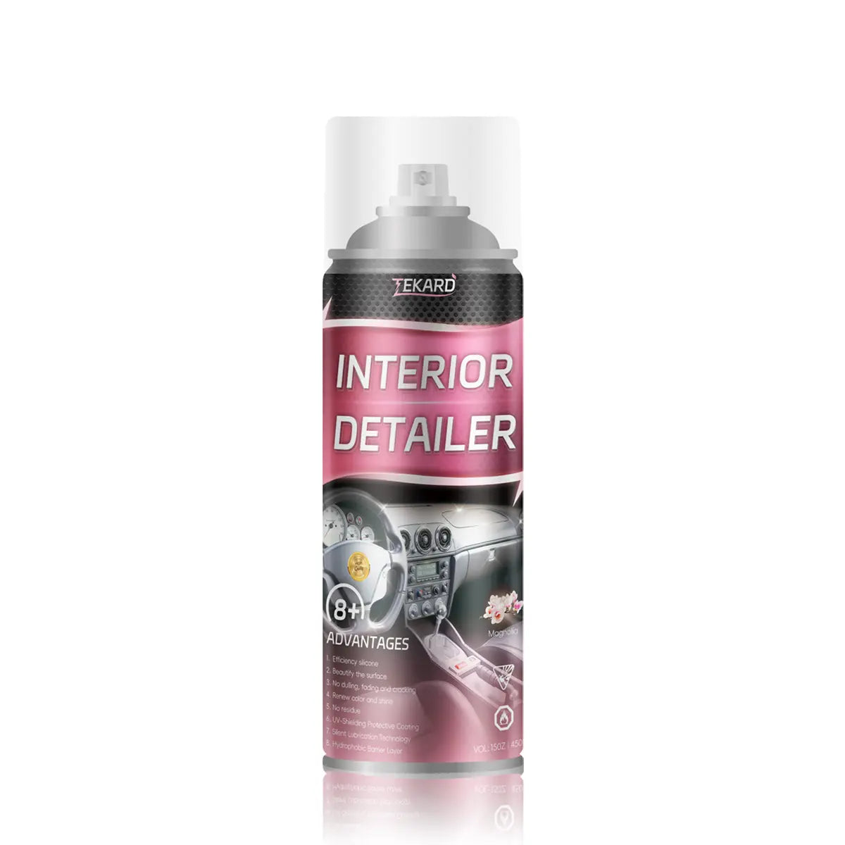 TEKARD Detailer - The Ultimate Waterless Spray Wax for Enhanced Protection of Vinyl, Rubber, and Leather Surfaces in Your Car
