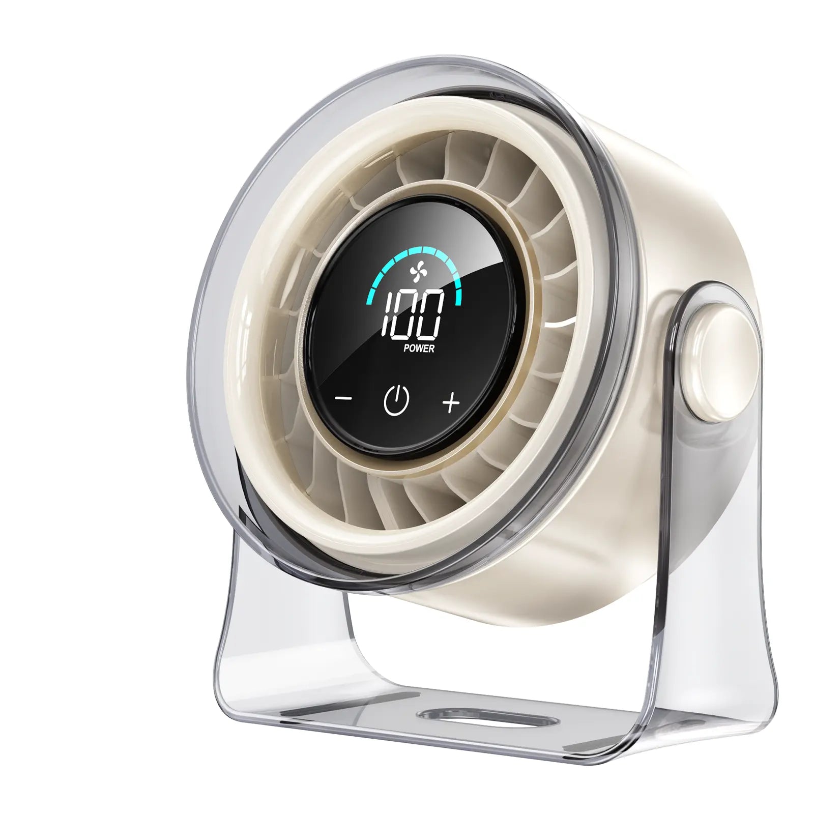 Experience Ultimate Comfort with the Coolhill 100-Speed Turbo Desktop Fan – Perfect for Home, Office, and Travel!
