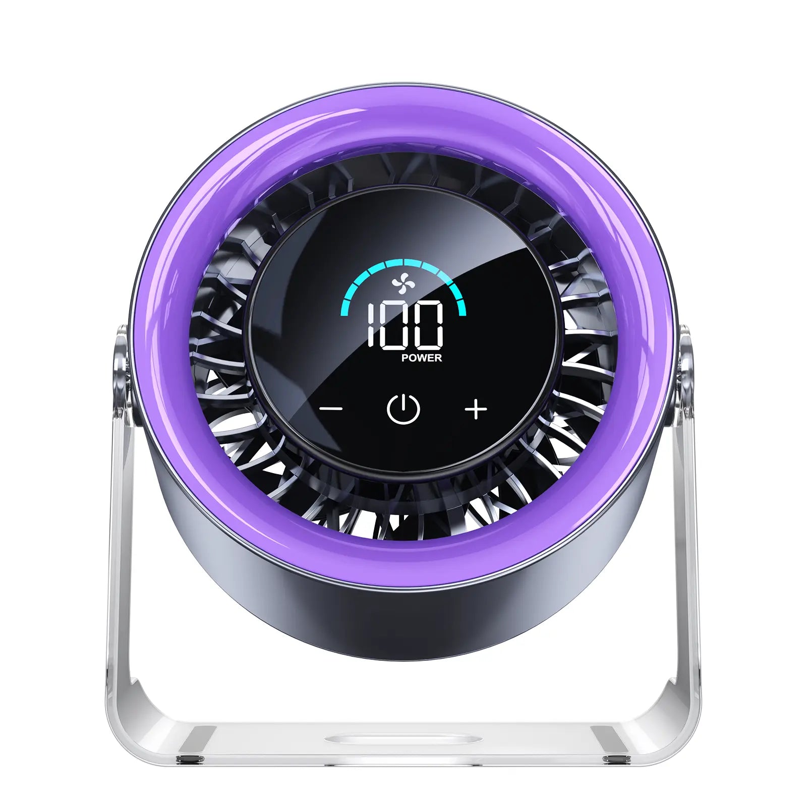 Experience Ultimate Comfort with the Coolhill 100-Speed Turbo Desktop Fan – Perfect for Home, Office, and Travel!