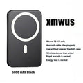 5000Mah Magnetic Power Bank for Iphone 12–17 Series, Works Best with Magsafe Case or No Case, Portable Wireless Charger Outdoorfun