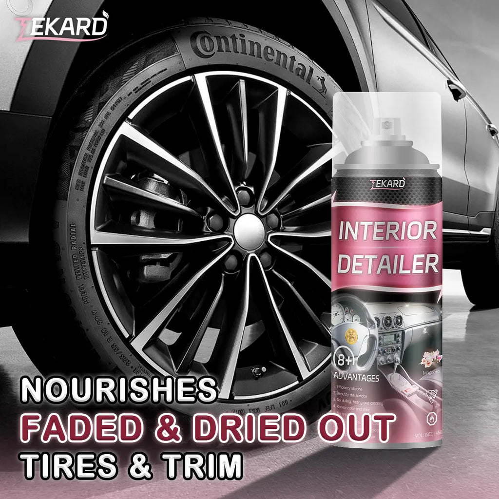 TEKARD Detailer - The Ultimate Waterless Spray Wax for Enhanced Protection of Vinyl, Rubber, and Leather Surfaces in Your Car